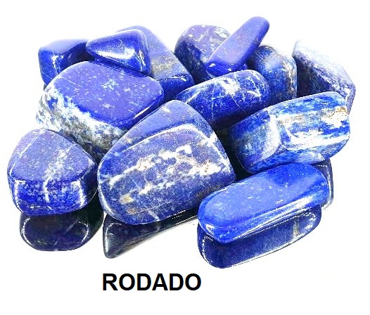 Lapislazuli rodado y pulido