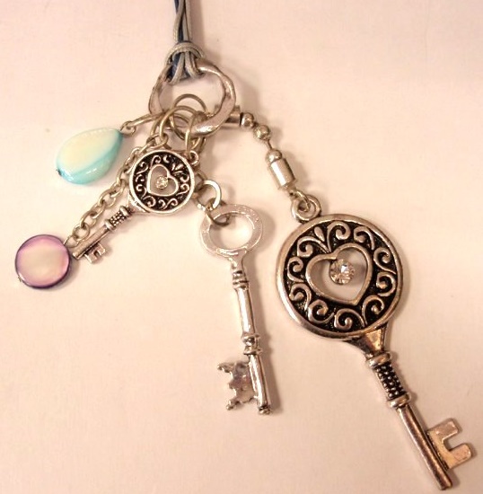 Detalle colgante llaves