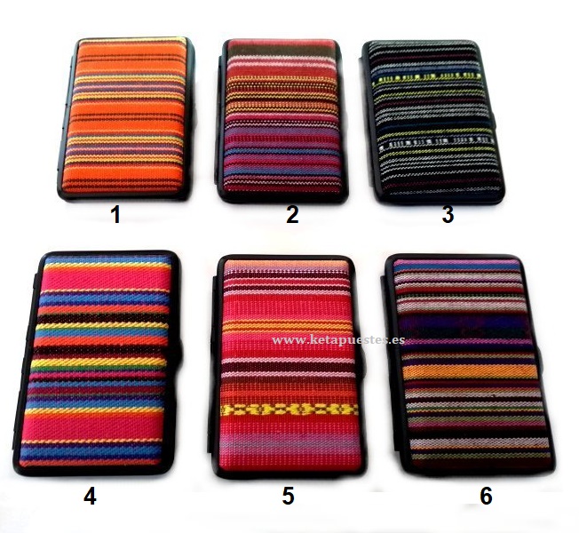 Modelos disponibles de la pitillera indian mini
