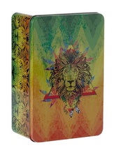 CAJA METAL DECORADA