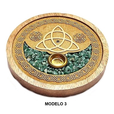 MODELO 3 - TRIQUETRA Y AVENTURINA VERDE