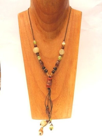 Collar Unisex Fussion Abalorios encadenados UFC106