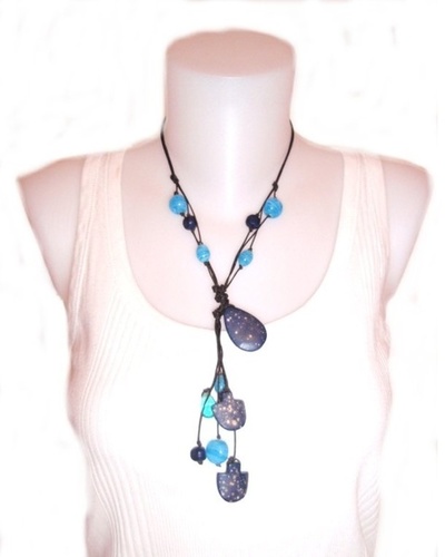 Collar Unisex Fussion Lágrima azul UFC151