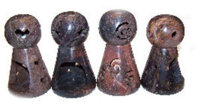 Porta Incienso piedra conos ISH-99