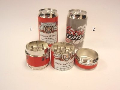 Polinizador metal Lata Cerveza pequeño