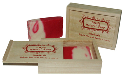 Caja madera Ancient Wisdom para jabón