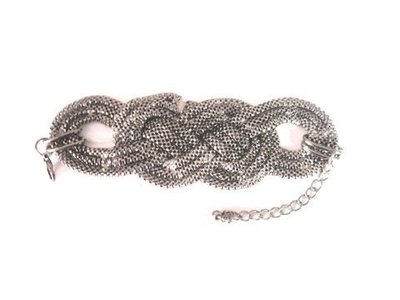 Pulsera cadena trenzada nudo 424633