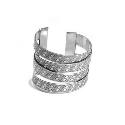 Brazalete 4 tiras entrelazadas 121510
