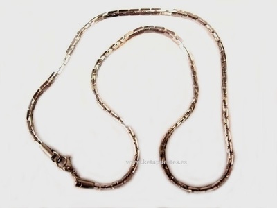 Cadena acero doble eslabón 45cm 4211