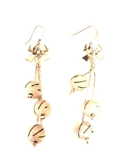 Pendiente Fashion Lady lazo-bolitas 403237