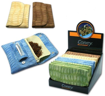 Bolsa Tabaco Coney cocodrilo colores