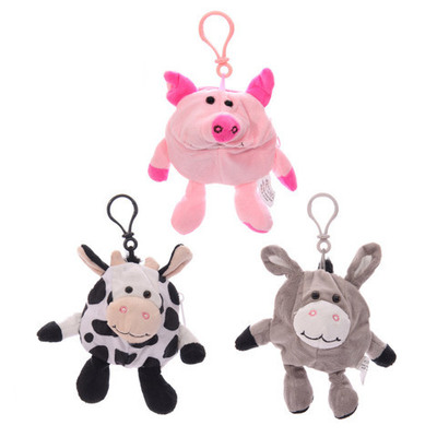 Monedero peluche Granja