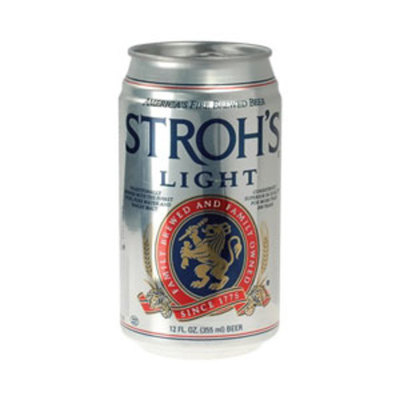 Lata de camuflaje cerveza Strohs