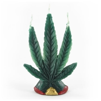 Vela Hoja de Marihuana