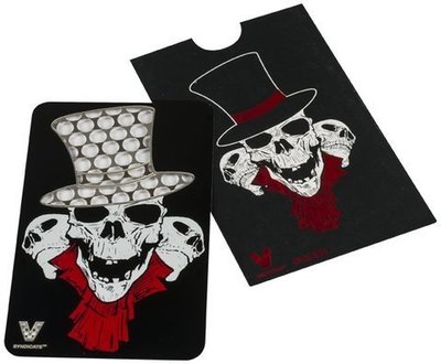 Grinder Tarjeta V Sindicate Calavera Grinder Tarjeta V Sindicate Calavera