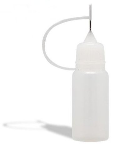 Botellita con aguja para rellenar e-cigarrillo