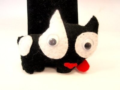 Broche Fieltro Perro (Fabricado a mano)