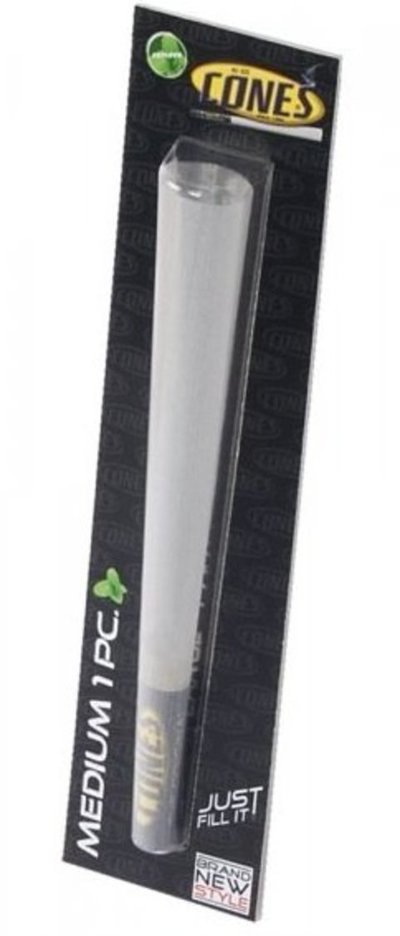 Cones pre-rolled black Medium 100mm