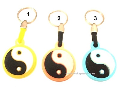 Llavero Paco Espejo Mod. Yin Yang