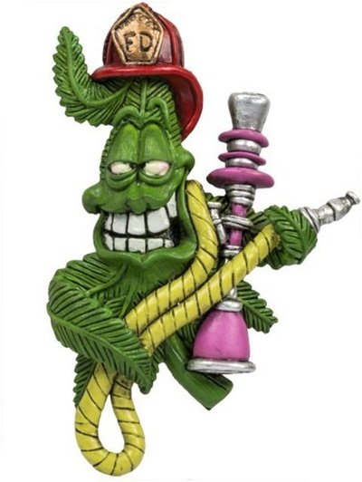 Imán Cannabuds Mod. Fireman