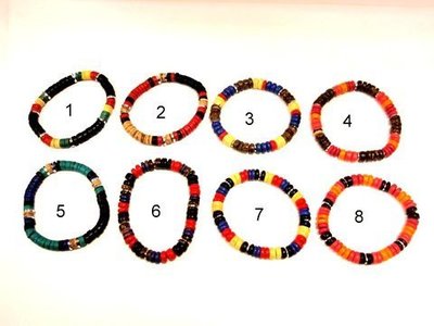 Pulsera cuentas modelos color