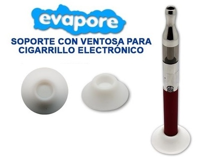 Soporte con ventosa para cigarrillo electrónico