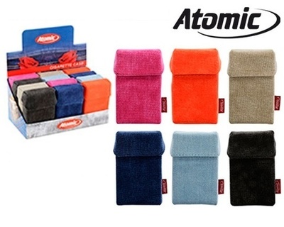 Pitillera Soft Atomic Tela vaquera