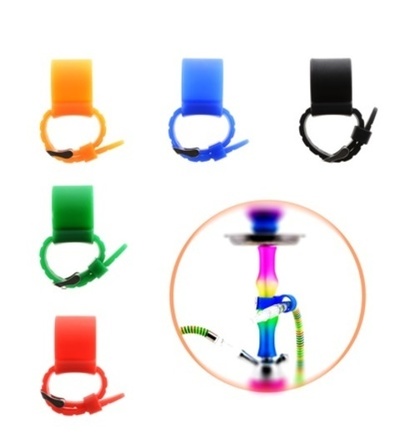 Abrazadera silicona para shisha