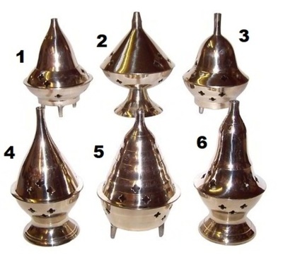 Incensario metal Ancient Wisdom