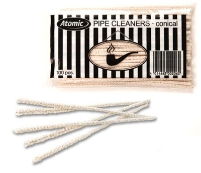 Limpia pipas Atomic blanco 100 unidades