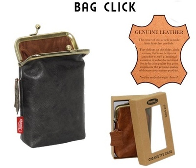 Pitillera Atomic Bag click piel