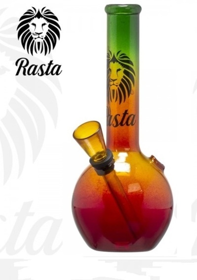 Bong 16cm Rasta decorado g-1105N