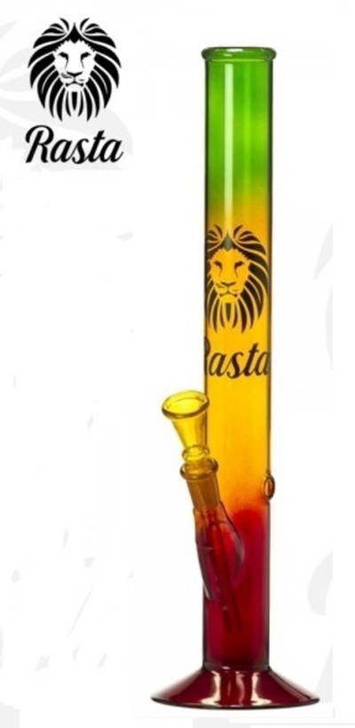 Bong 35cm Rasta decorado g-1187N