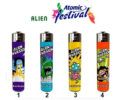 Encendedor Atomic Festival Alien