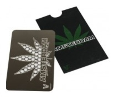 Grinder Tarjeta V Sindicate Leaf Amsterdam