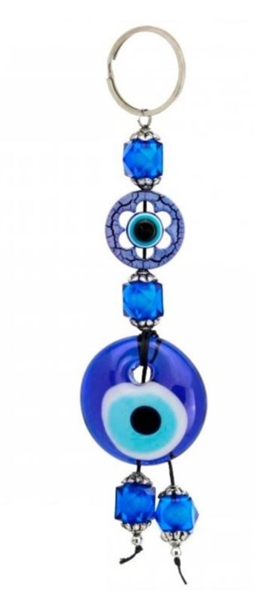 Llavero con Ojo Turco Flor