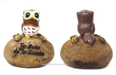 Amuleto Buho de la Suerte