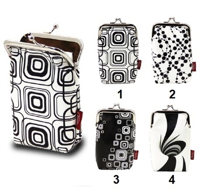 Pitillera Atomic Bag click Black & White