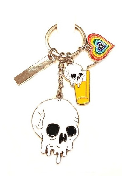 Llavero colgantes mod. Calavera
