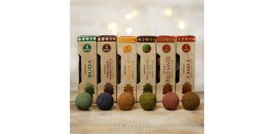 Esferas mágicas Sahumerio Maya