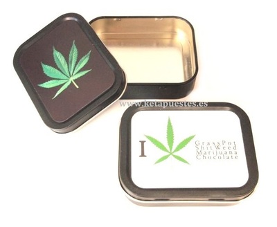 Caja metal decorada  6x8  box-059