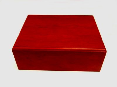 Humidor madera liso pequeño