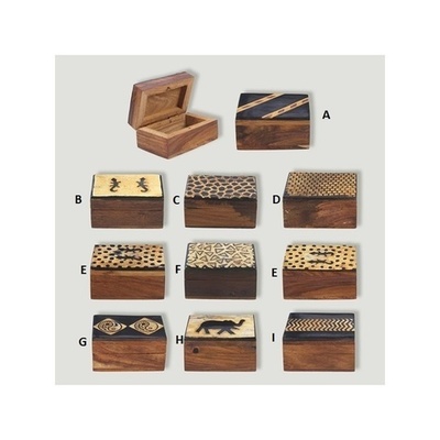 Caja madera mini Etnica