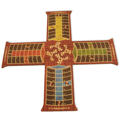 Parchís madera Cruz Taracea Puzzle 4 jug.