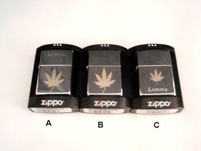 Zippo Colección Hojas