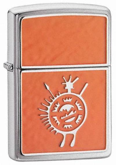 Zippo Guerrero naranja