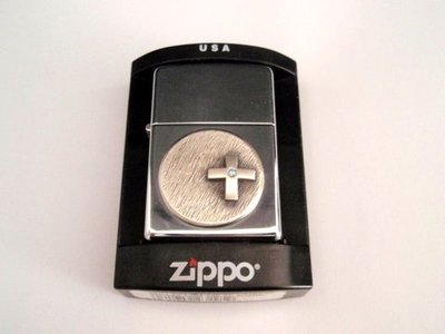 Zippo Cruz strass