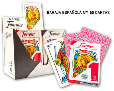 Baraja española Fournier Nº1 50 cartas