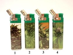 Encendedor Rasta cabezal móvil Hojas
