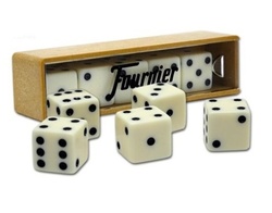 Dados Fournier en caja